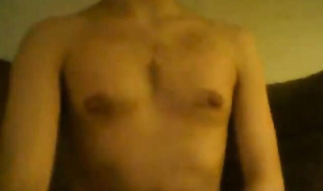 Hairy Danish Twink Strokes His Big Cock