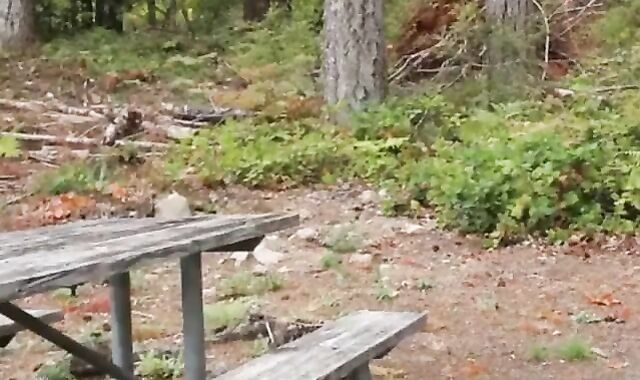 Outdoor Masturbation at the Camp Site