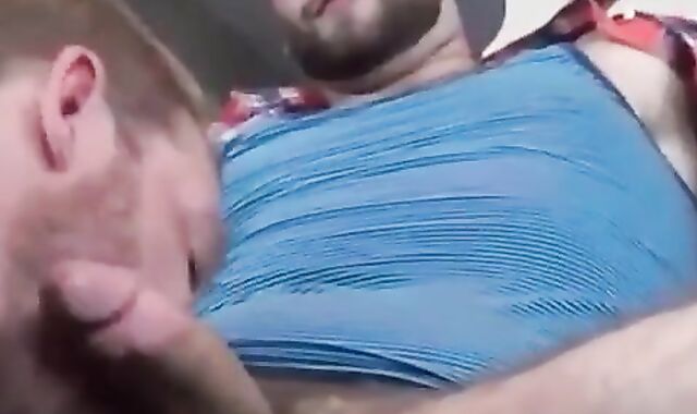 Straight Guy Gets Serviced by a Daddy