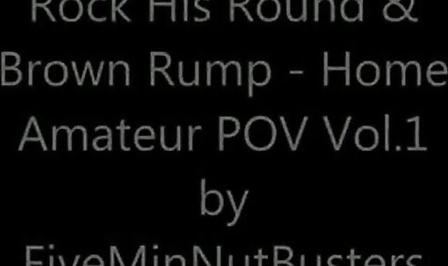 Black Bareback Amateur Fucks His Boyfriend's Rump