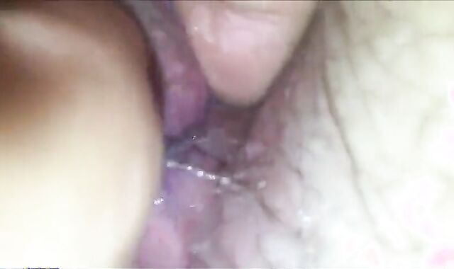 Hairy Top Breeds His Big Cock Bitch Bareback