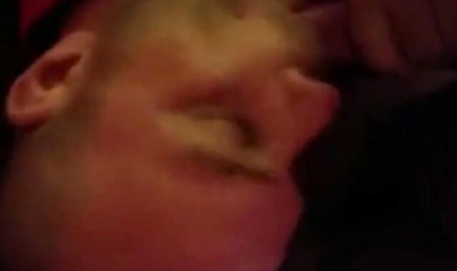 Straight Twink Takes First Cum Load from Buddy