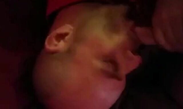 Straight Twink Takes First Cum Load from Buddy