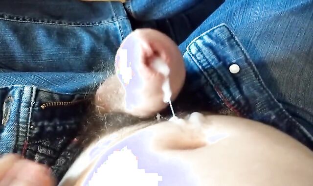 Skinny Big-Cock Guys Hands-Free Cum