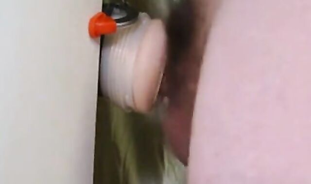 Twitching Orgasm with a Fleshlight