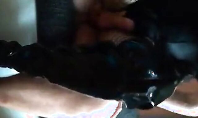 Amateur Anal with a Crossdresser and an Older Man