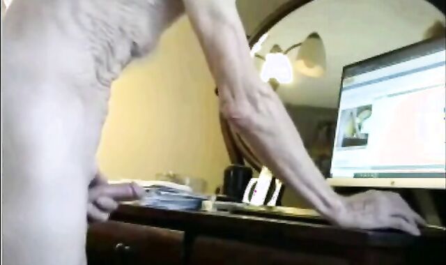 Skinny Grandpa Strokes