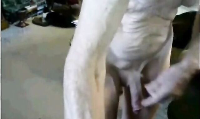 Skinny Grandpa Strokes