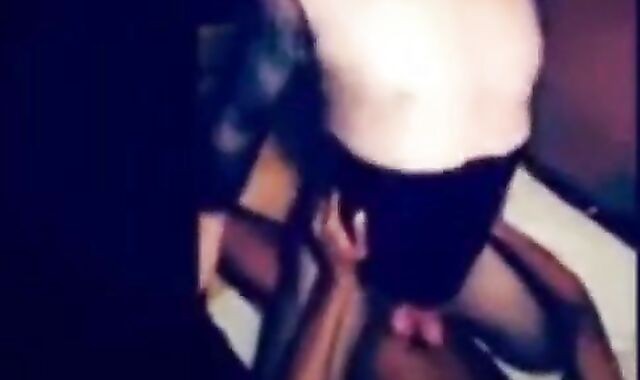 Older Crossdresser Rides BBC