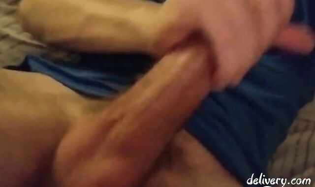 Stroking My Thick 20-Year-Old Cock - Twink Solo