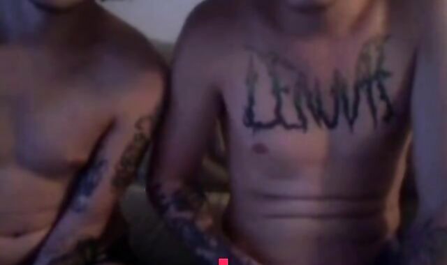 Twink Twins Masturbating on Webcam