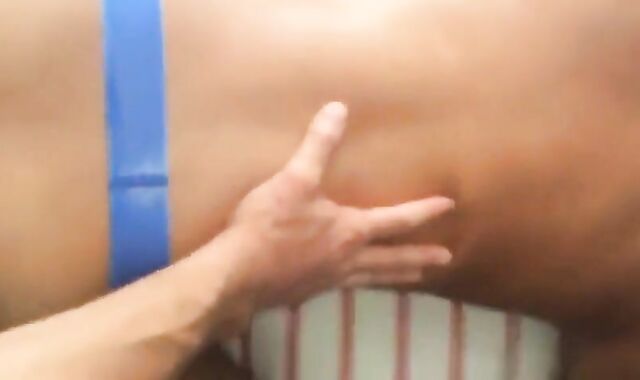 Hungry Bottom Takes on a Big Boy's Bareback Cock