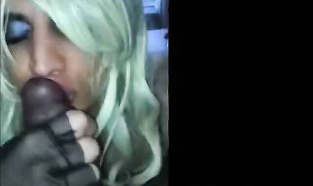 Sissy's First BBC Blowjob Experience