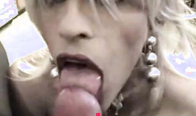 Sissy Dirty Talk and Big Cock Blowjob