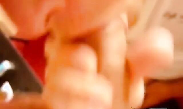 Amateur Blowjob with a Big Cock