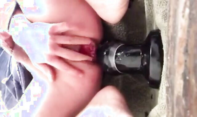 Twink's Ass Stretched by Sex Toys and Fists