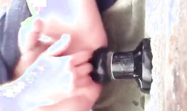 Twink's Ass Stretched by Sex Toys and Fists