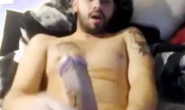 Giant Knob Guy Shoots a Huge Load