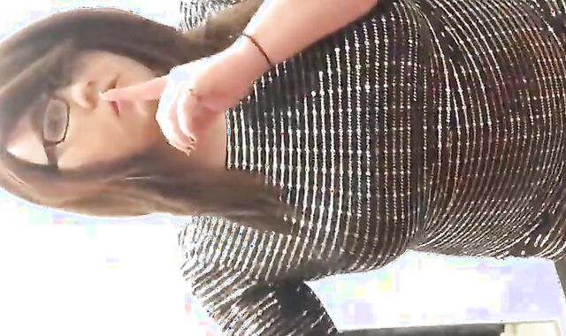 Fat Crossdresser Masturbating Solo