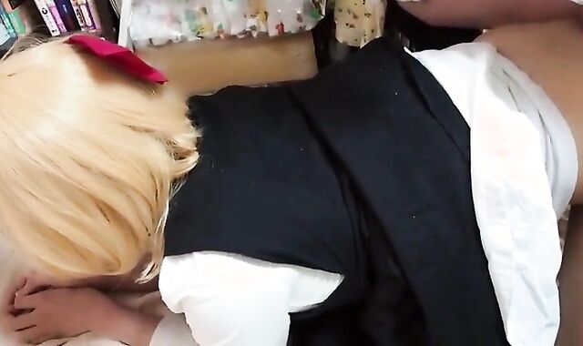 Cosplay Anal Fun with Asian Amateur Crossdresser