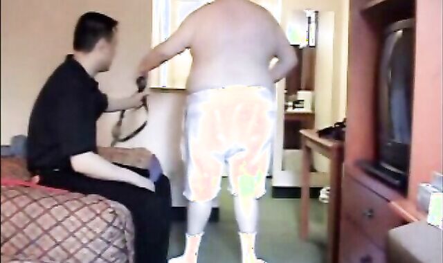 The Wife was not giving him what he needed so, fat daddy flew into Toronto, Canada