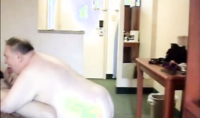 The Wife was not giving him what he needed so, fat daddy flew into Toronto, Canada