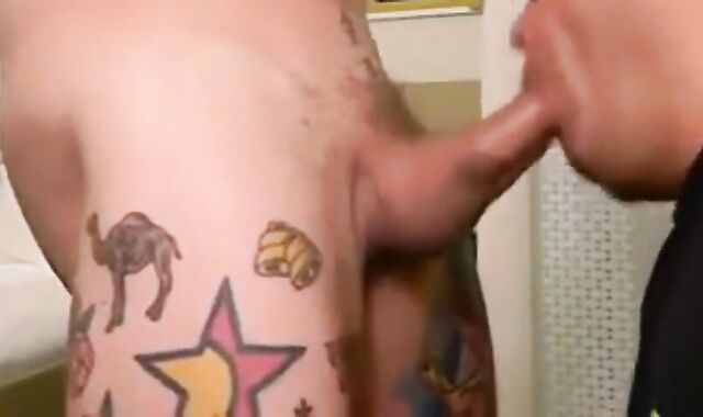 Sucking a Big-Cocked Straight Man