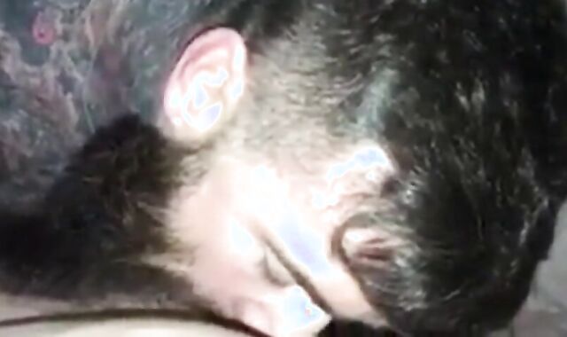 Tatted Daddy Shows Off His Amazing Blowjob Skills