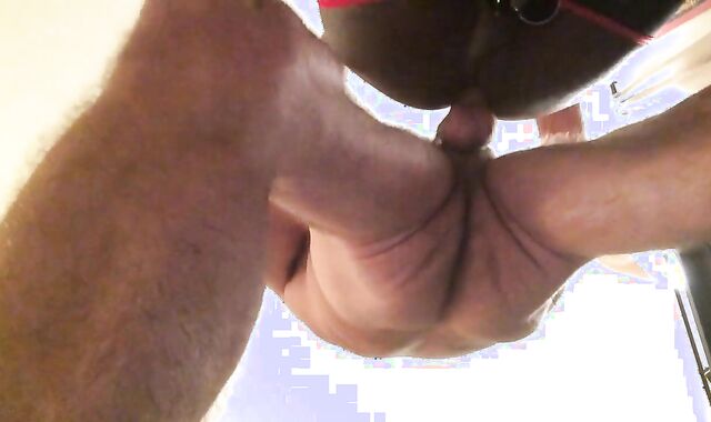 Big-Cock White Daddy Breeds Blk Boy Bareback