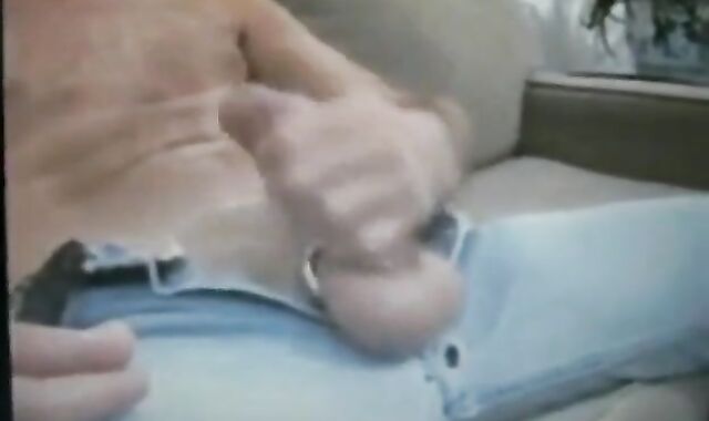 Big-Cock Dad Shows Off His Huge Flaccid Package