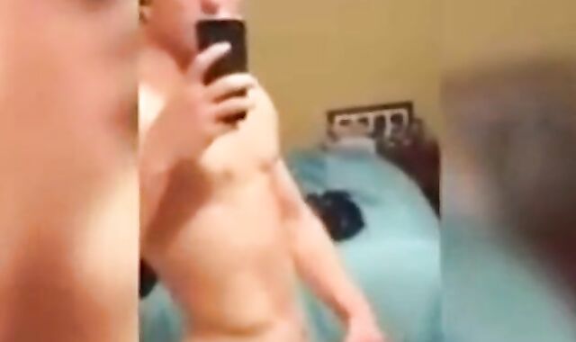 College Twink Masturbates for His Girlfriend