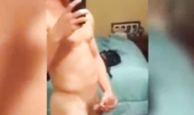 College Twink Masturbates for His Girlfriend