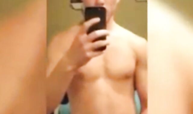 College Twink Masturbates for His Girlfriend