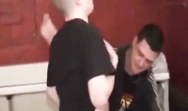 Big-Cocked British Chavs in a Dirty Threesome