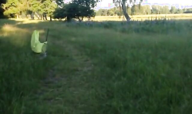 Outdoor Masturbation at the Lake