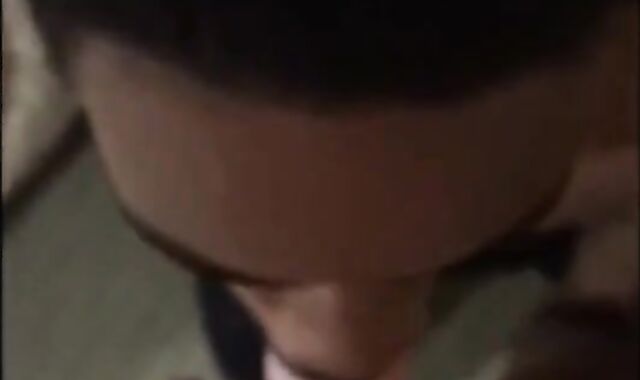 Verbal White Cock Sucked by Tattooed Black Man