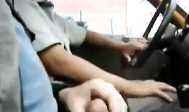 Big Dick Flash for Taxi Driver - Gay Latino Handjob