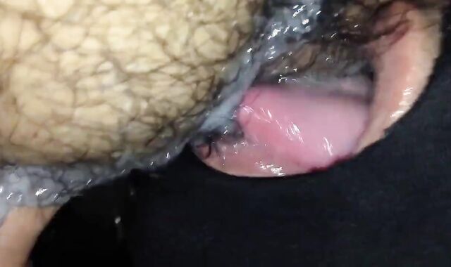 Sucking and Playing with My Friend's Cum