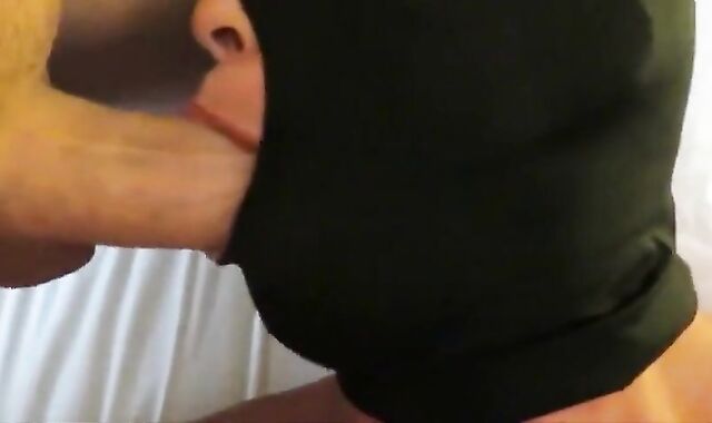 Big-Cock Daddy Gets a Twink Blowjob