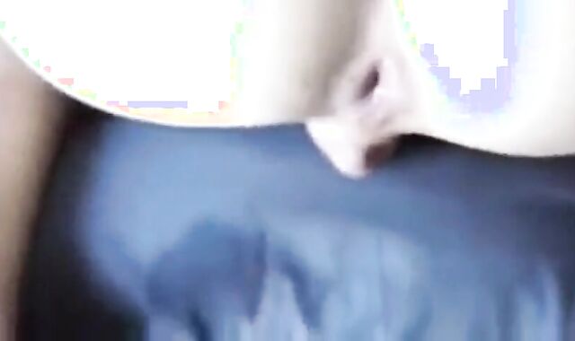 Creaming a Gaping Crossdresser's Hole