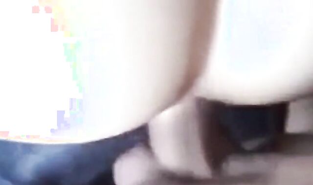 Creaming a Gaping Crossdresser's Hole