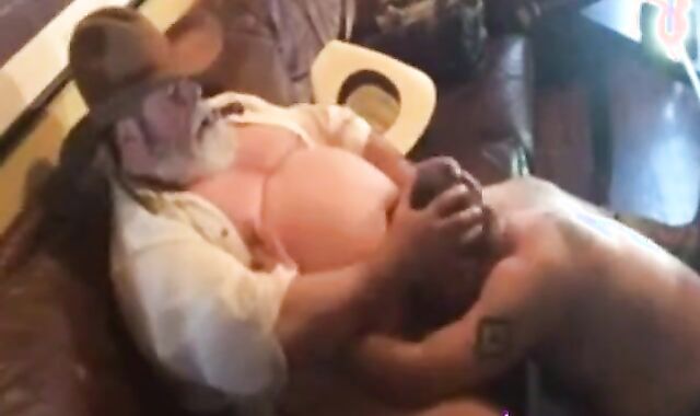 Cowboy Dad Blows Bear