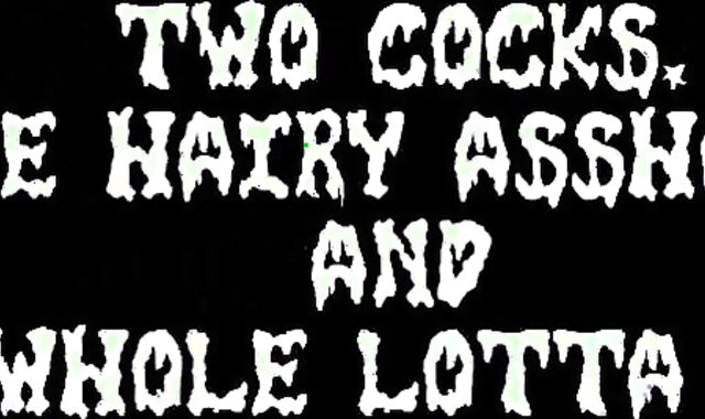 Daddy's Bareback Orgy: Two Big Cocks, One Hairy Hole