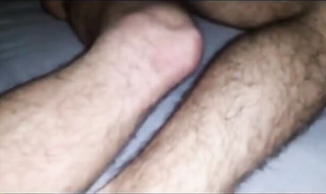 Daddy's Bareback Orgy: Two Big Cocks, One Hairy Hole