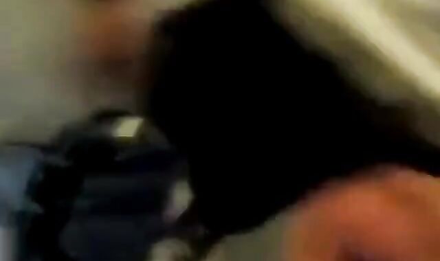 Cum-hungry guy gets a tasty treat in a public restroom