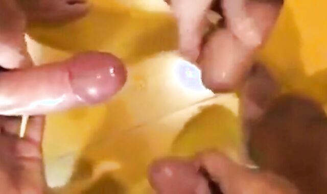 French Gay Group Masturbation Orgy