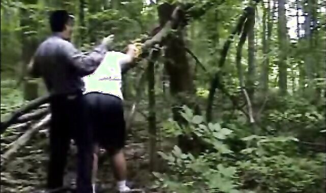Spanked Belted out in the woods Toronto, Canada