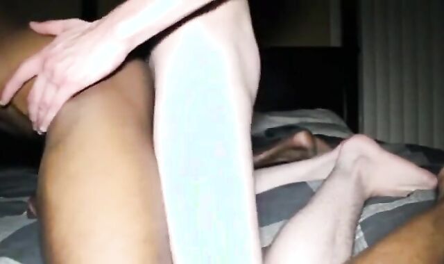 Black Jock Barebacked by Hung White Nerd