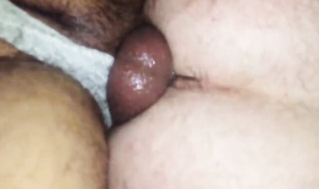 Big Bareback Interracial Anal Amateur Takes Big Cock