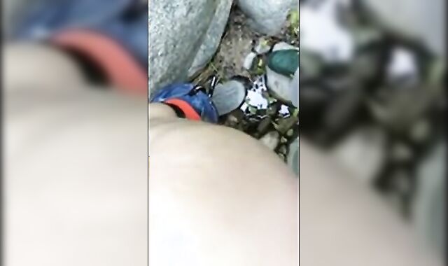 Bareback Outdoor Fuck with a Big Cock